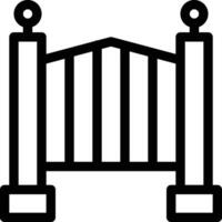 gate icon for download vector