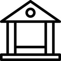 gazebo icon for download vector