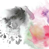 vector abstract background with a colourful watercolour splatter design