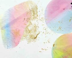 vector abstract background with a colourful watercolour splatter design