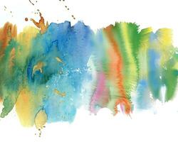 vector abstract background with a colourful watercolour splatter design