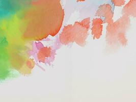 vector abstract background with a colourful watercolour splatter design