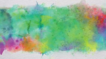 vector abstract background with a colourful watercolour splatter design