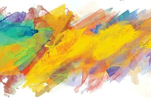 vector abstract background with a colourful watercolour splatter design