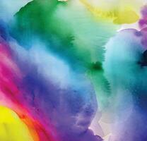 vector abstract background with a colourful watercolour splatter design