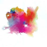 vector abstract background with a colourful watercolour splatter design