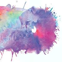 vector abstract background with a colourful watercolour splatter design