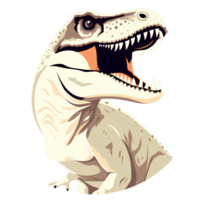 dessin animé dinosaure ai génératif png