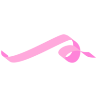 Brustkrebsbewusstsein rosa Schleife png