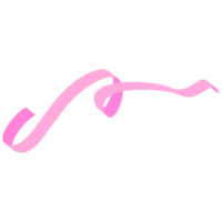 Brustkrebsbewusstsein rosa Schleife png