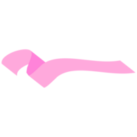 Brustkrebsbewusstsein rosa Schleife png