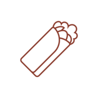 Delicious kebab icon png