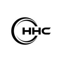 HHC Logo Design, Inspiration for a Unique Identity. Modern Elegance and Creative Design. Watermark Your Success with the Striking this Logo. vector