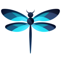 cartoon  dragonfly ai generative png