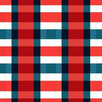 plaid checked pattern seamless fabric textured background modern design vector illustration