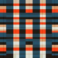 plaid checked pattern seamless fabric textured background modern design vector illustration