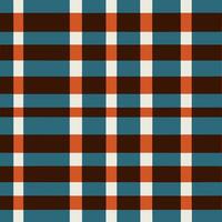 plaid checked pattern seamless fabric textured background modern design vector illustration