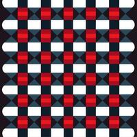 plaid checked pattern seamless fabric textured background modern design vector illustration