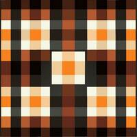 plaid checked pattern seamless fabric textured background modern design vector illustration