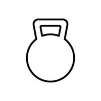 Kettle Bell icon vector design templates simple and modern