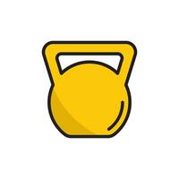 Kettle Bell icon vector design templates simple and modern