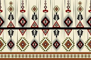 Pattern ethnic design with colors and background for fashion design or other products. vector