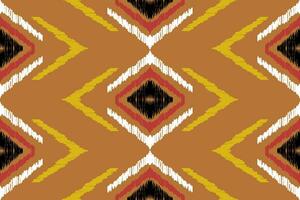 Ikat paisley seamless pattern, traditional seamless pattern, aztec style, embroidery, abstract, vector, design illustration for texture, fabric, print. vector