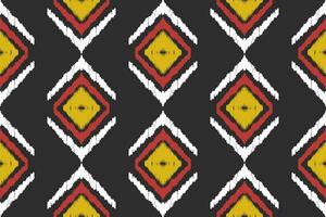 Ikat paisley seamless pattern, traditional seamless pattern, aztec style, embroidery, abstract, vector, design illustration for texture, fabric, print. vector