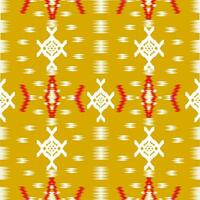geométrico vector ikat modelo. étnico tradicional tribal Arte sin costura modelo en tribal, gente bordado, y mexicano estilo. azteca geométrico Arte ornamento impresión. diseño para alfombra, fondo de pantalla, ropa