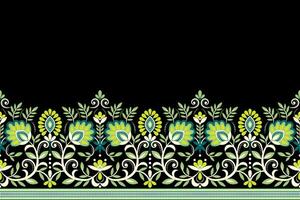 Botanical Seamless. Background Seamless Pattern Geometric Ethnic pattern design  for background, carpet, wallpaper, clothing, wrapping, Batik, fabric, printing textile illustration. vector