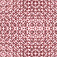 seamless pattern with red circles vector
