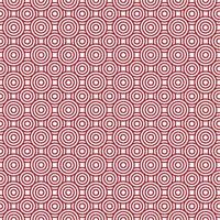 seamless pattern with red circles vector