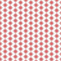 red striped Thai antique flower pattern vector