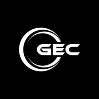 GEC Logo Design, Inspiration for a Unique Identity. Modern Elegance and Creative Design. Watermark Your Success with the Striking this Logo. vector