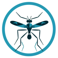 desenho animado mosquito ai generativo png