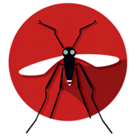 cartone animato zanzara ai generativo png