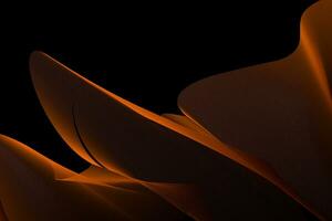 Abstract orange lined background free vector Free Vector
