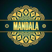 Luxury mandala background with golden mandala ornament arabesque pattern Arabic Islamic east style. Ramadan Style Decorative mandala. Mandala for print, poster vector