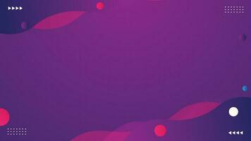 Abstract Purple Wave Background vector