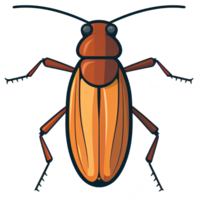 cartoon insect aigenerative png