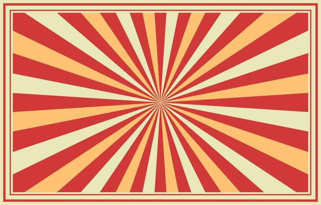Circus or carnival retro background, sunlight rays