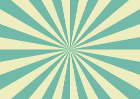 Circus background, retro sunlight rays layout vector