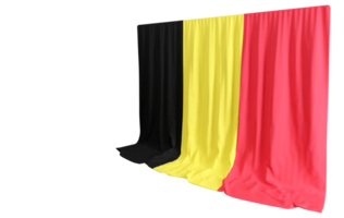 3d rendido bandeira do Bélgica png