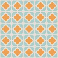 Flat ornamental tile background texture. Graphic Vector illustration for interior design, wall decoration, pattern and background