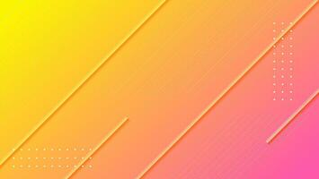 abstract orange gradient background with diagonal stripes. vector illustration