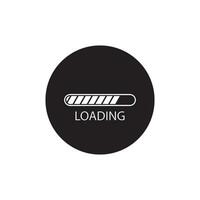 loading icon vector