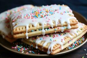 Pop Tarts cookies. Generative AI photo