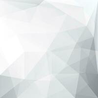 Abstract grey polygonal background with semitransparent triangles photo