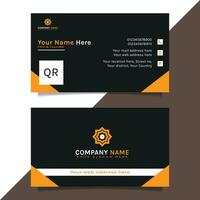 Creative and modern corporate business card template vector