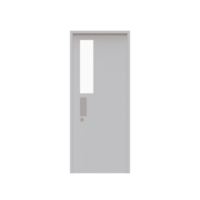 Classroom Door 3D Render Illustration Element png